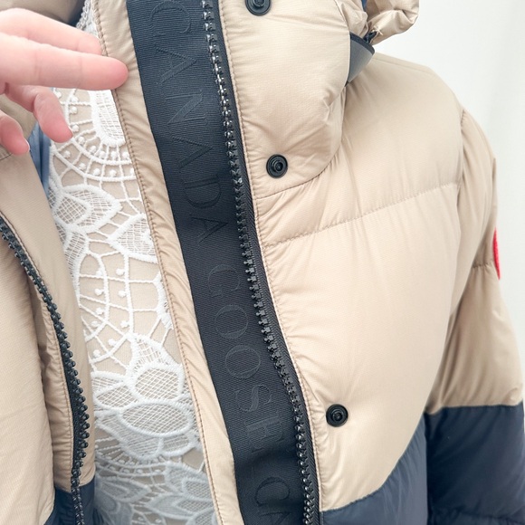 New! Canada Goose Byward Parka Regeneration Bicolor Long Down Puffer - Picture 3 of 14